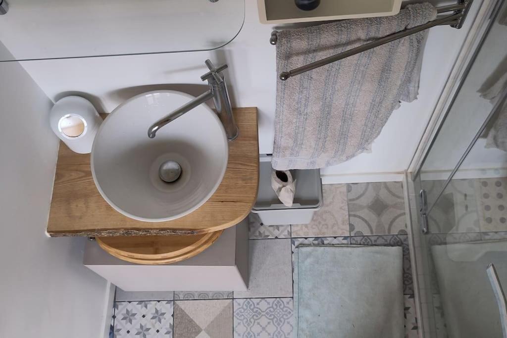 La Maisonnette Bleue, Eco-Logis Equipe De Toilettes Seches Rosheim Eksteriør billede
