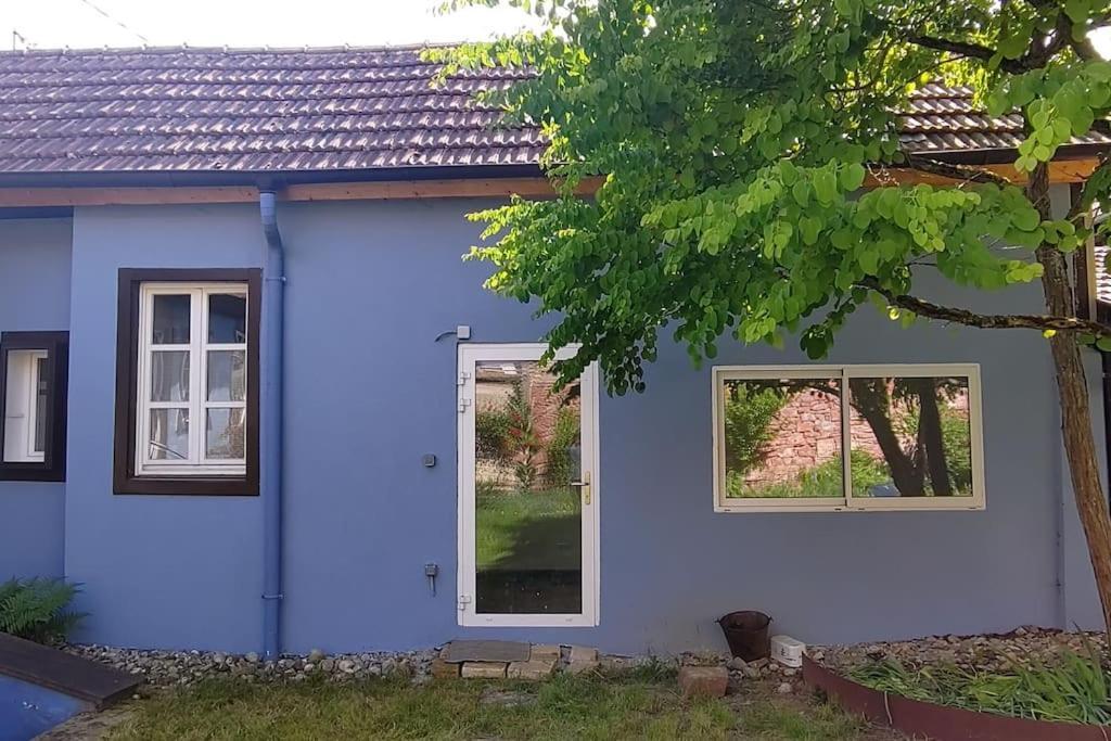 La Maisonnette Bleue, Eco-Logis Equipe De Toilettes Seches Rosheim Eksteriør billede