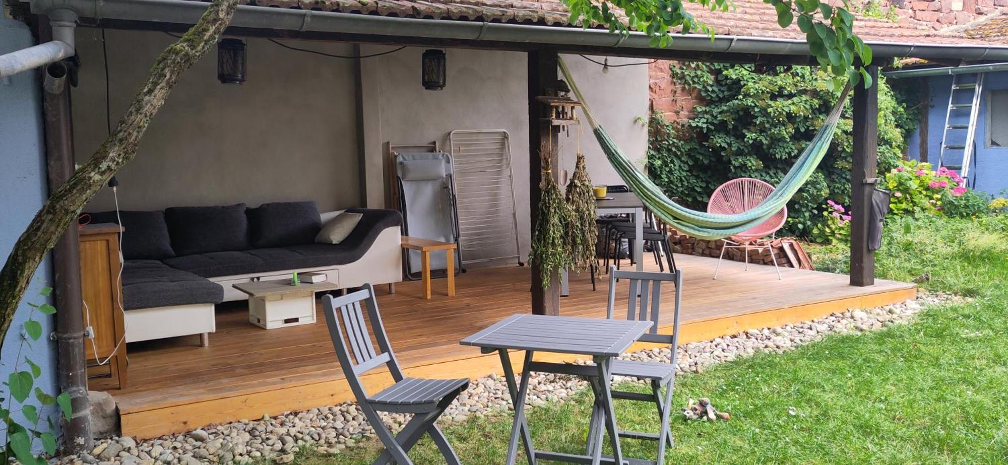 La Maisonnette Bleue, Eco-Logis Equipe De Toilettes Seches Rosheim Eksteriør billede